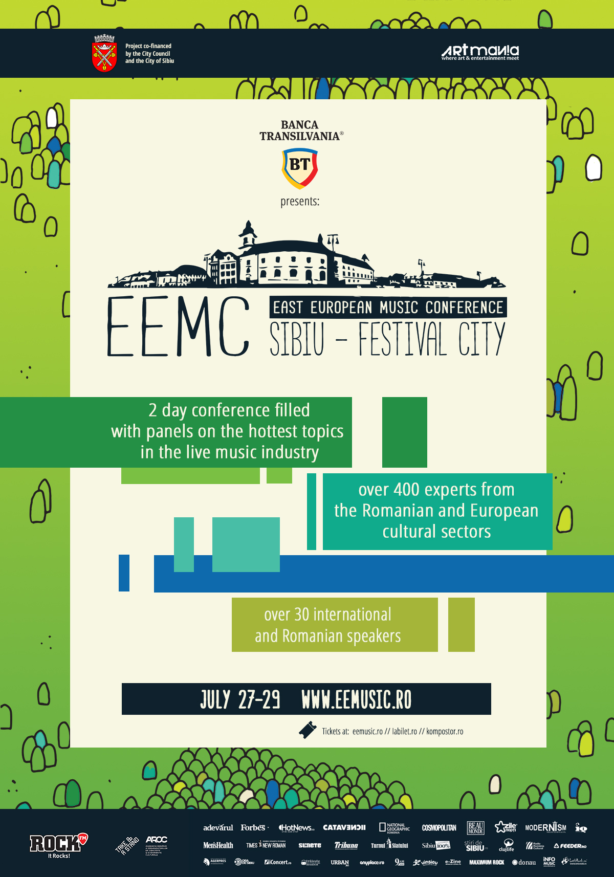 East European Music Conference’s first edition brings top European live music industry reps and top acts to Romania
