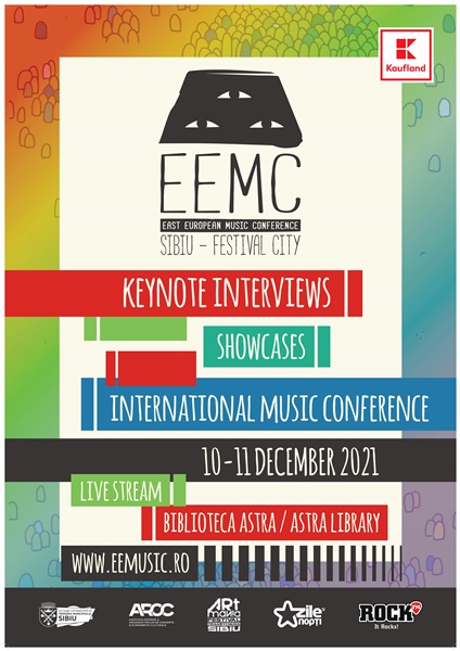 Noi nume cu greutate în industria muzicală europeană și românească se alătură seriei de vorbitori confirmați la East European Music Conference online camp 2021